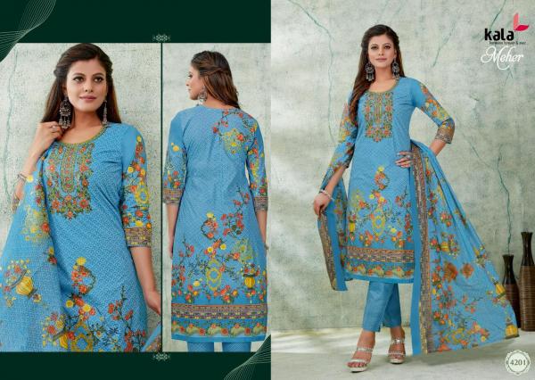 Kala Mehar Vol-8 Cotton Designer Exclusive Dress Material